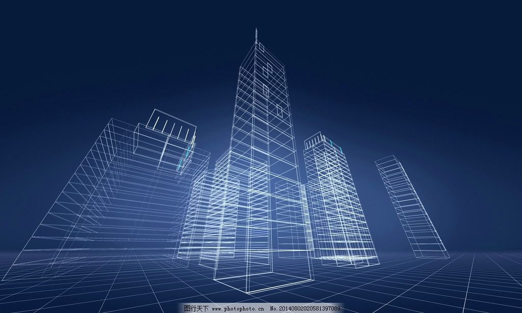 建筑线条图片