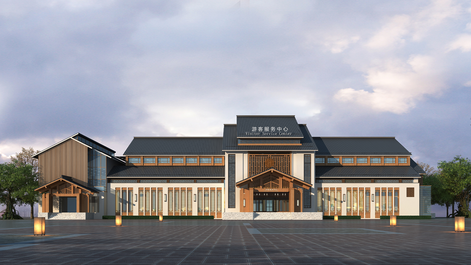 象山松兰山游客服务中心建筑